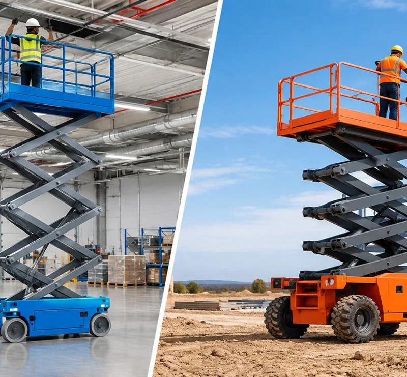 Indoor vs Outdoor Scissor Lifts: Which One Suits Your Job?