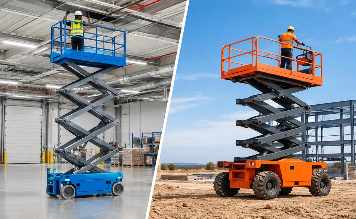 Indoor vs Outdoor Scissor Lifts: Which One Suits Your Job?